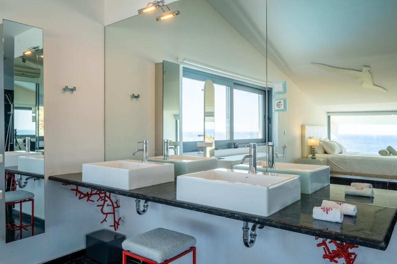 Gialiskari  Icarus Luxury Beachfront Villa מראה חיצוני תמונה