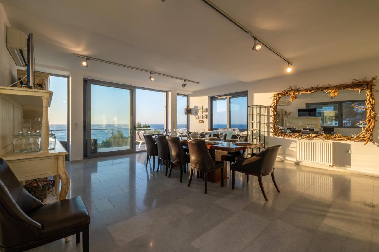 Gialiskari  Icarus Luxury Beachfront Villa מראה חיצוני תמונה