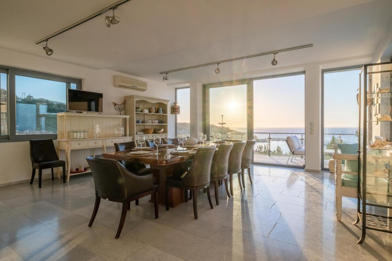 Gialiskari  Icarus Luxury Beachfront Villa מראה חיצוני תמונה