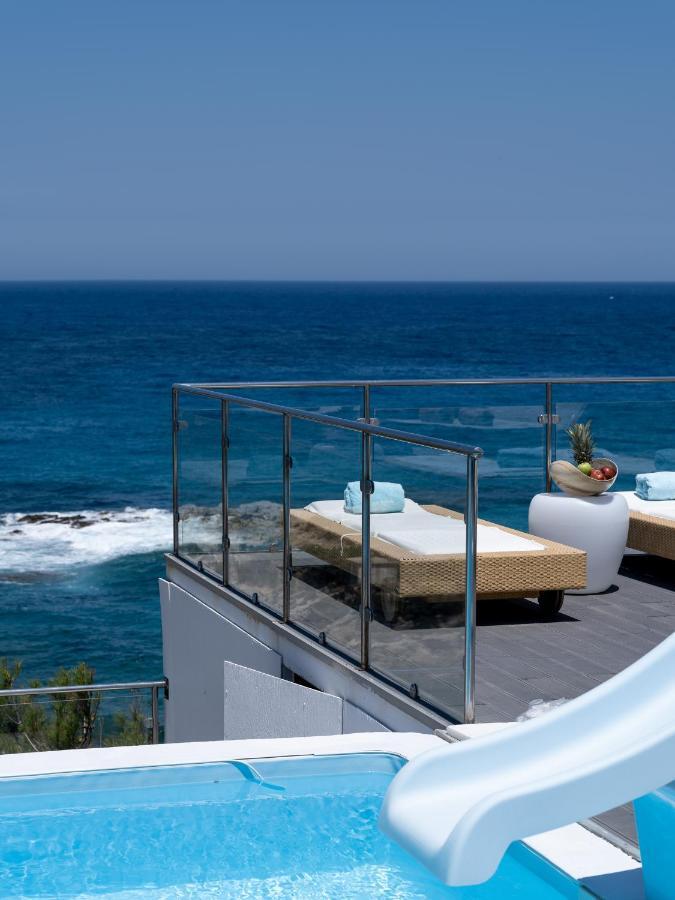 Gialiskari  Icarus Luxury Beachfront Villa מראה חיצוני תמונה