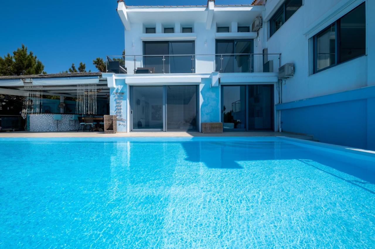 Gialiskari  Icarus Luxury Beachfront Villa מראה חיצוני תמונה